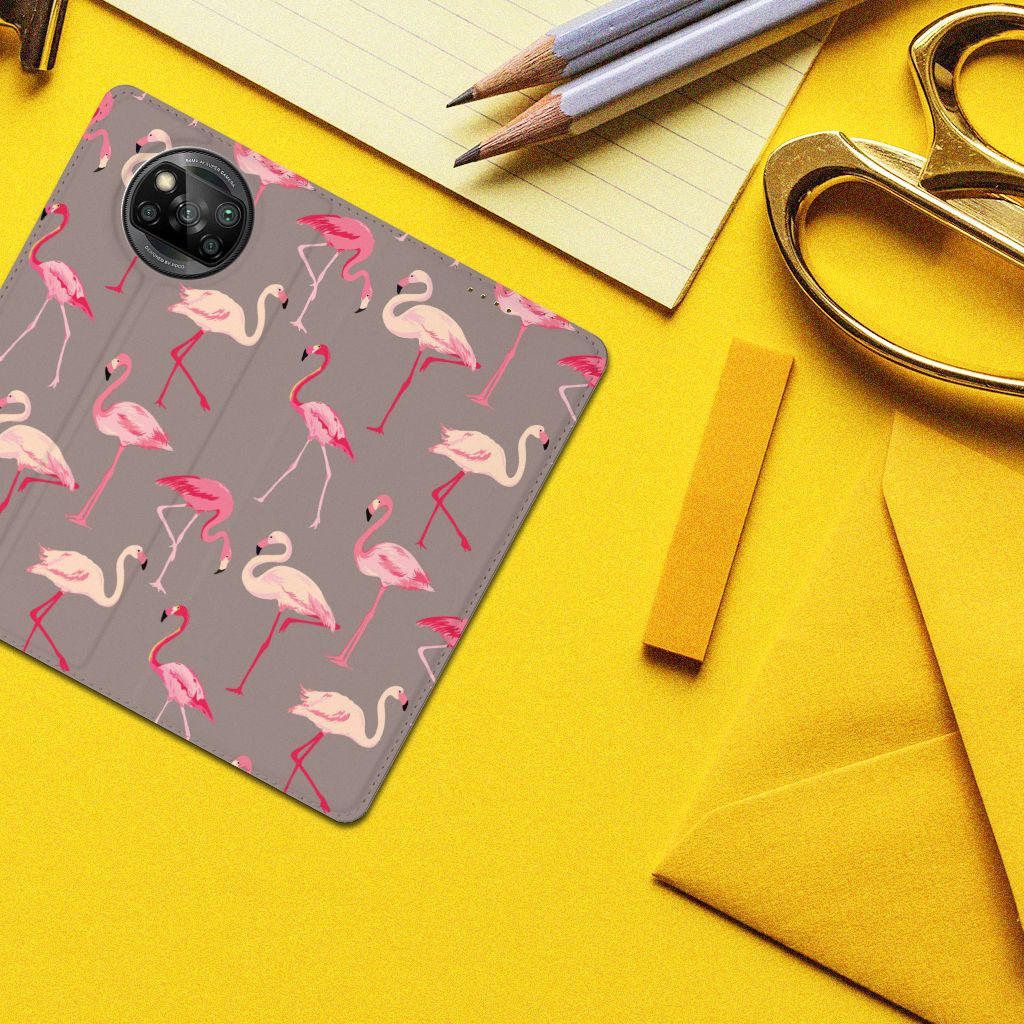 Xiaomi Poco X3 Pro | Poco X3 Hoesje maken Flamingo