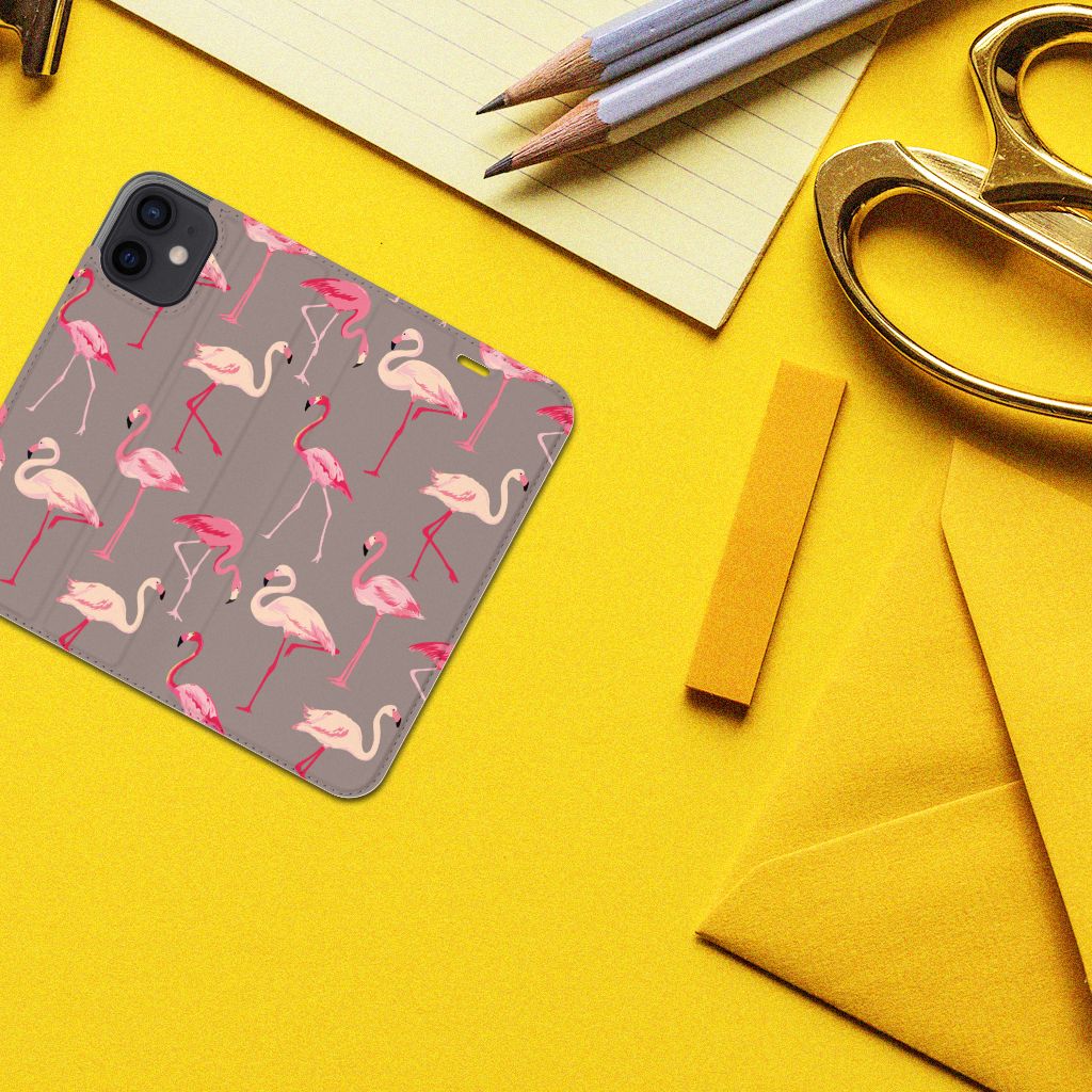iPhone 12 Mini Hoesje maken Flamingo