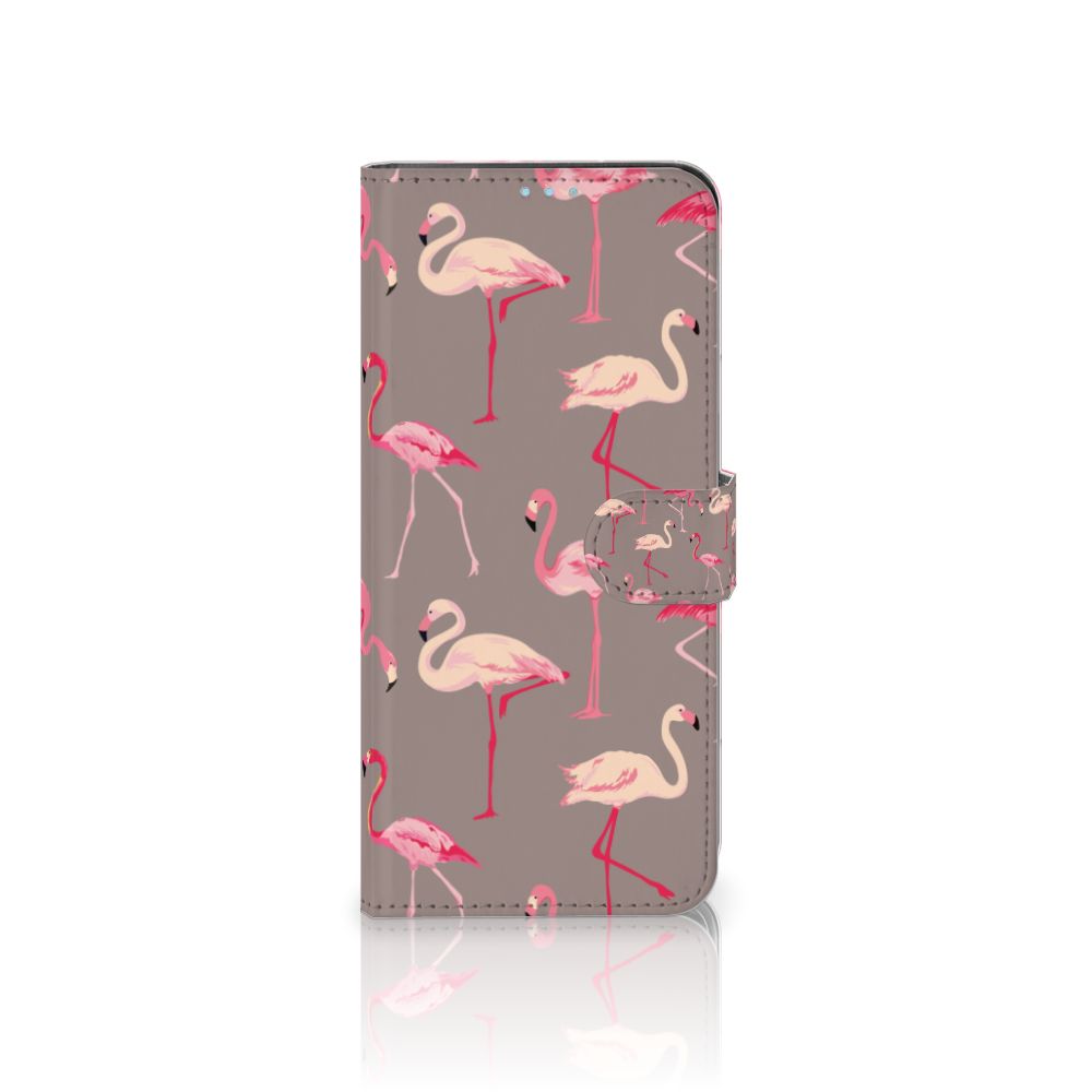Xiaomi Poco F2 Pro Telefoonhoesje met Pasjes Flamingo