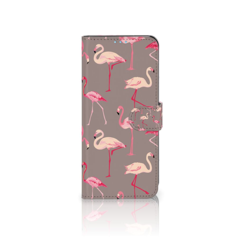 OPPO A72 | OPPO A52 Telefoonhoesje met Pasjes Flamingo