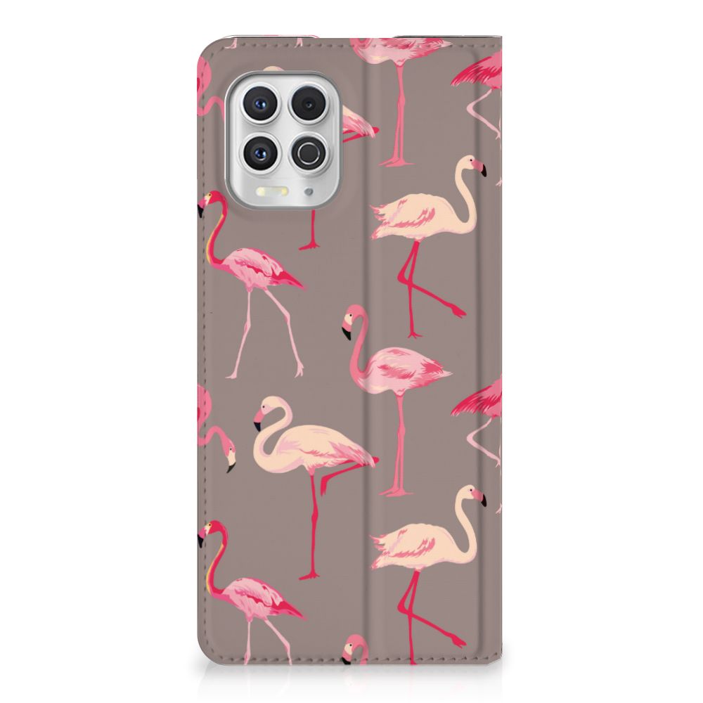 Motorola Moto G100 Hoesje maken Flamingo