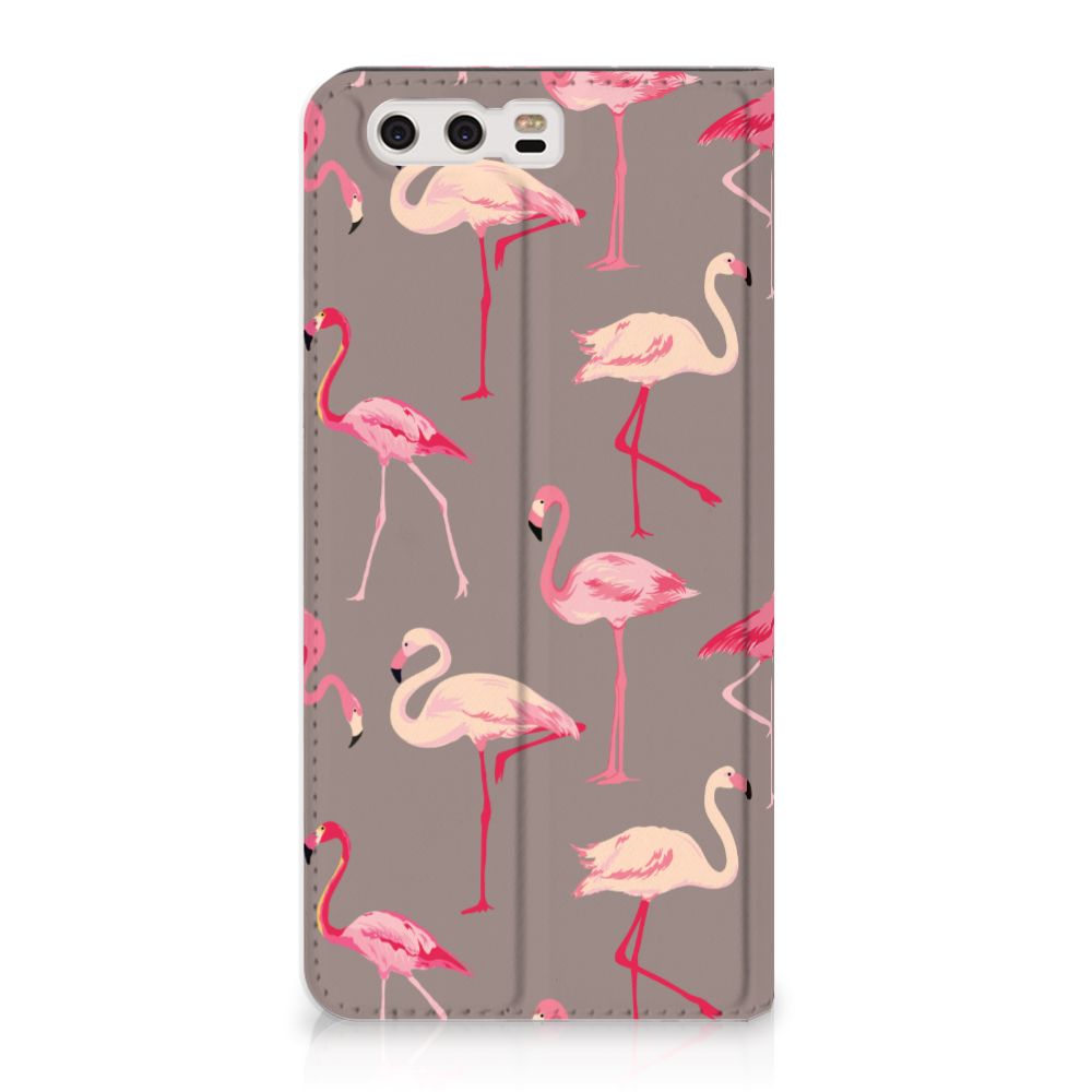 Huawei P10 Plus Hoesje maken Flamingo