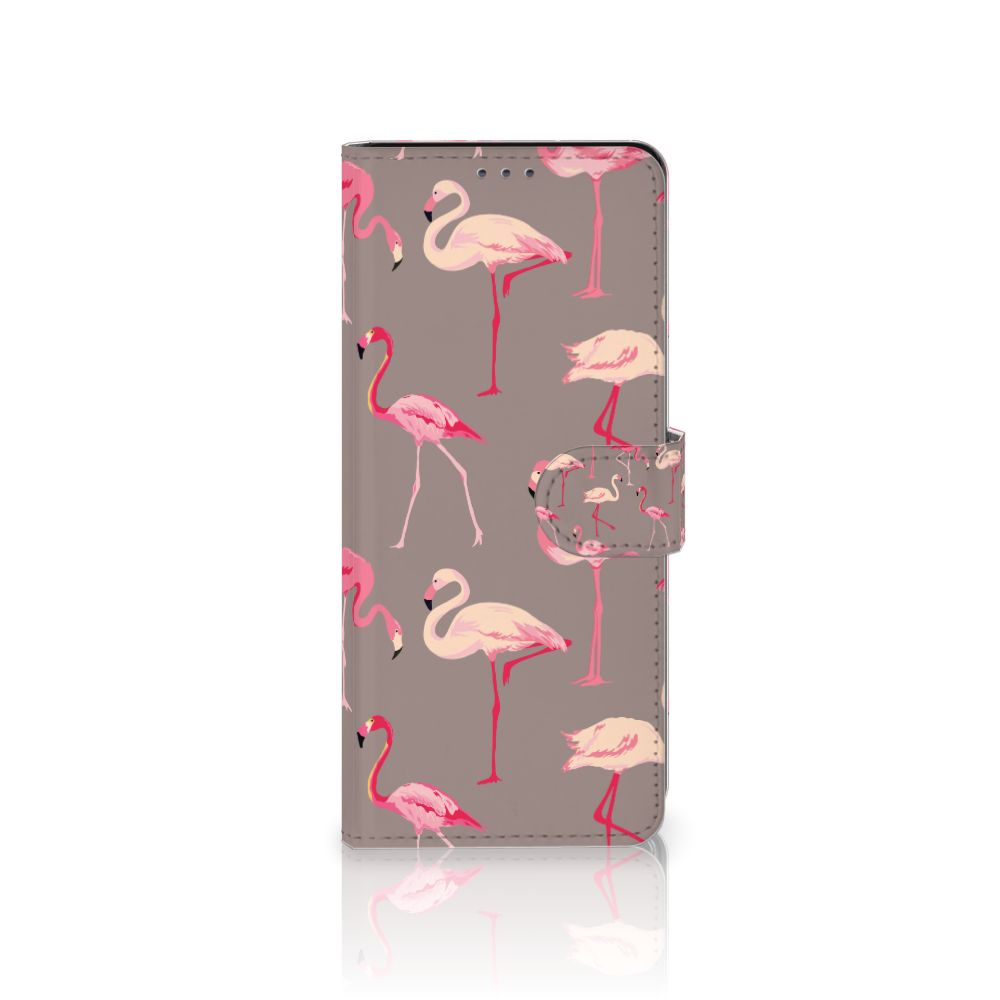 Sony Xperia 5II Telefoonhoesje met Pasjes Flamingo
