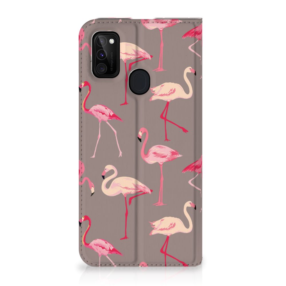 Samsung Galaxy M30s | M21 Hoesje maken Flamingo