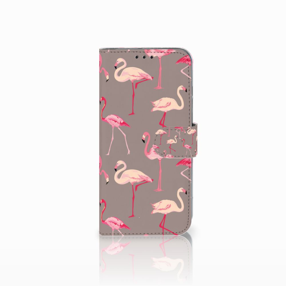 Honor 10 Lite Telefoonhoesje met Pasjes Flamingo