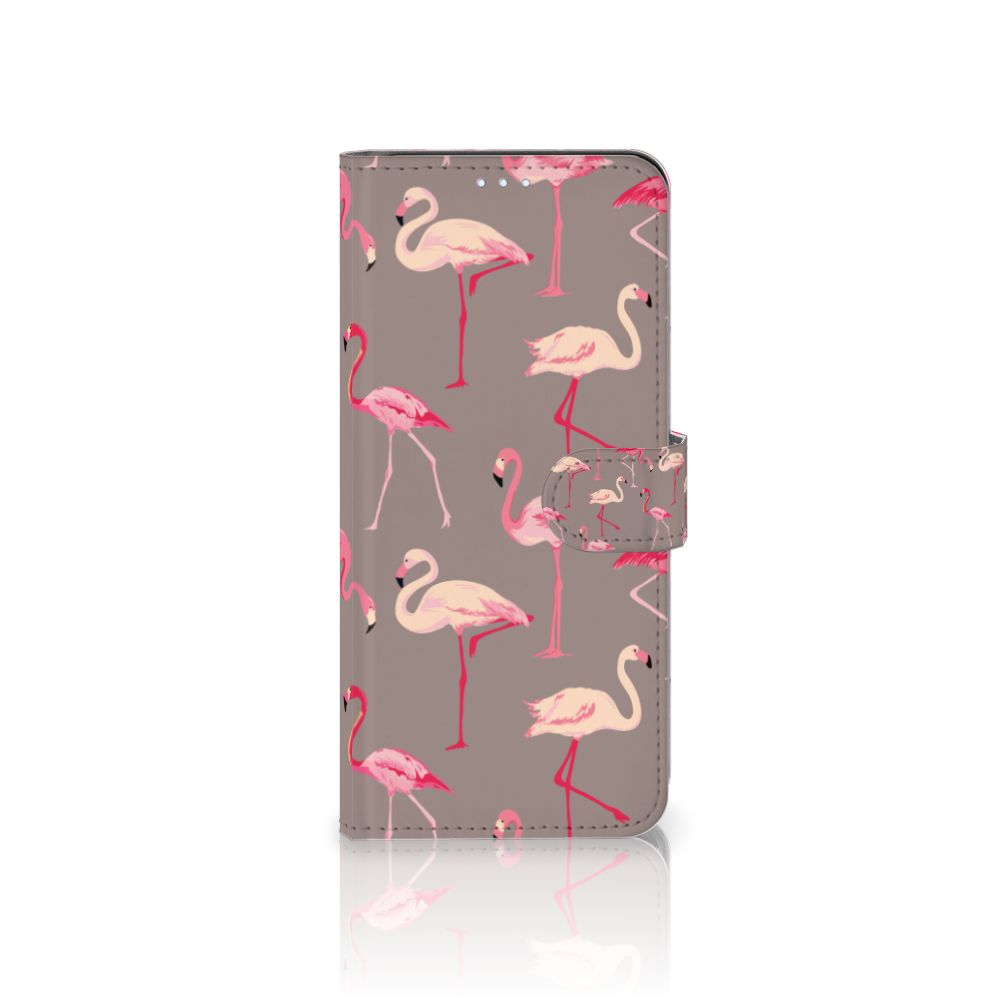 Xiaomi Mi 10T Lite Telefoonhoesje met Pasjes Flamingo