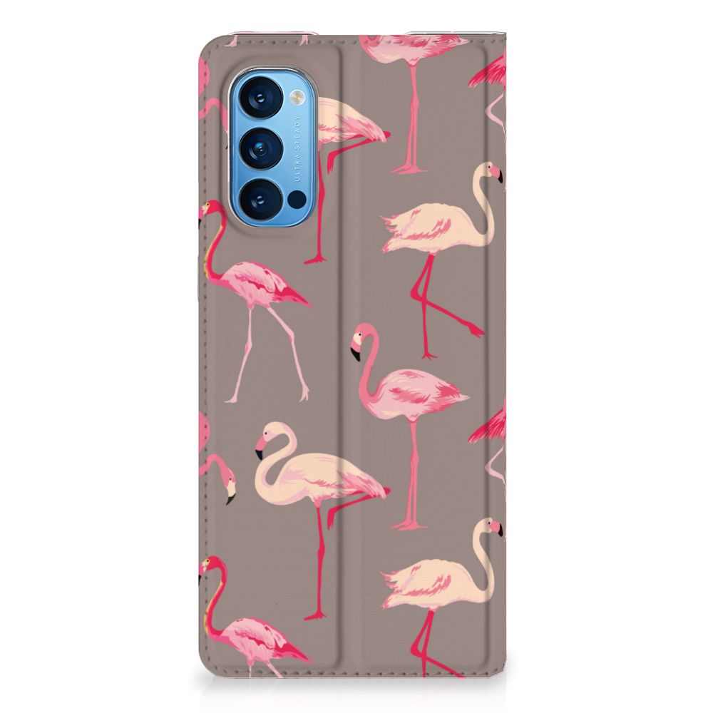 OPPO Reno4 Pro 5G Hoesje maken Flamingo