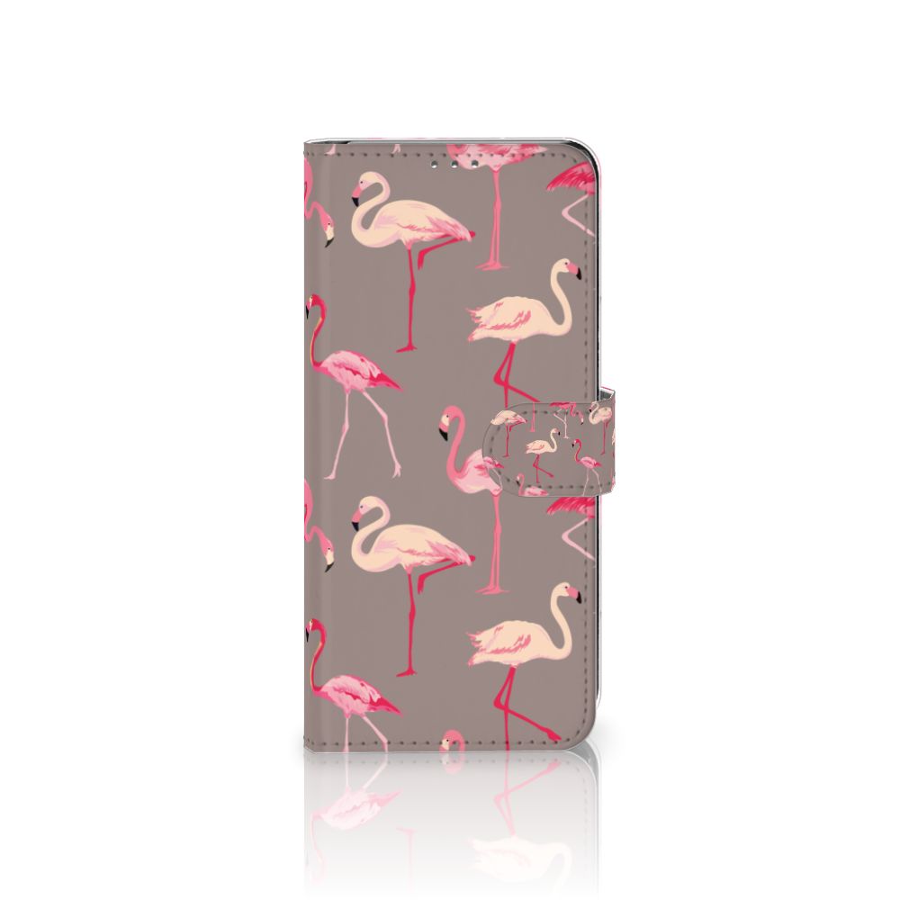 Samsung Galaxy S20 FE Telefoonhoesje met Pasjes Flamingo