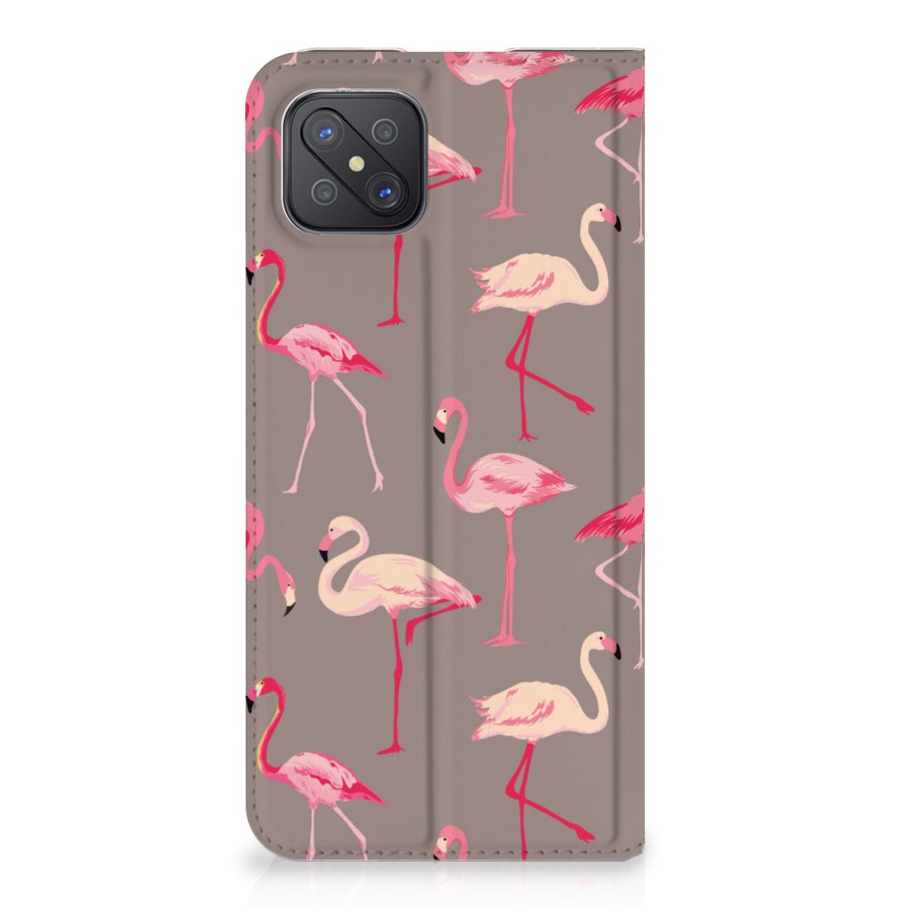 OPPO Reno4 Z 5G Hoesje maken Flamingo