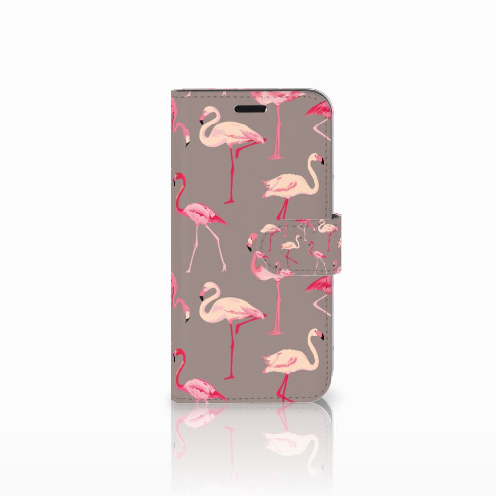 Huawei Nova Telefoonhoesje met Pasjes Flamingo
