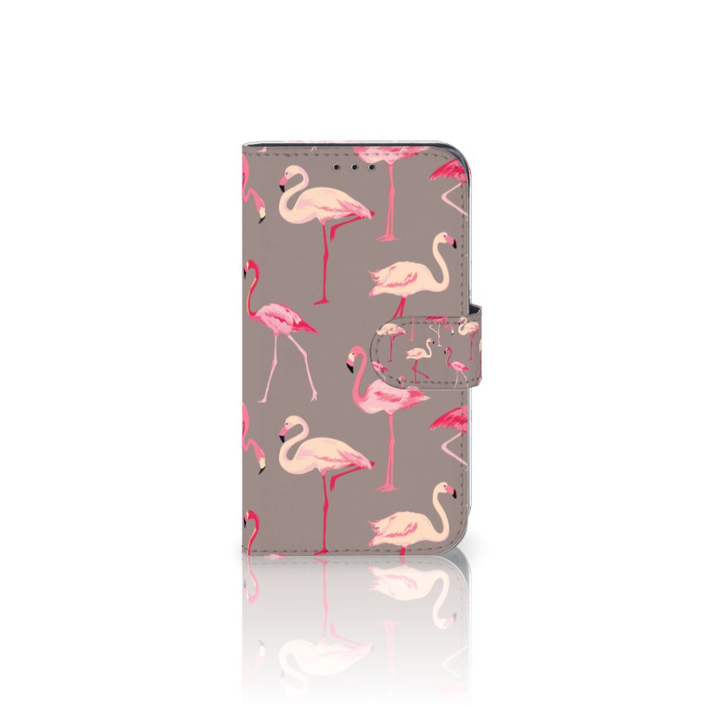 Samsung Galaxy Xcover 4 | Xcover 4s Telefoonhoesje met Pasjes Flamingo