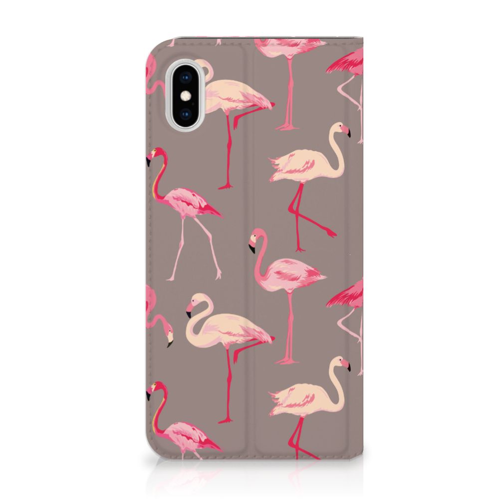 Apple iPhone Xs Max Hoesje maken Flamingo
