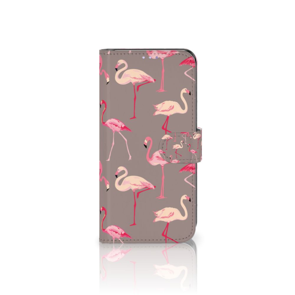 OPPO Find X3 Lite Telefoonhoesje met Pasjes Flamingo