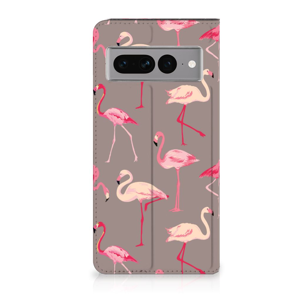 Google Pixel 7 Pro Hoesje maken Flamingo