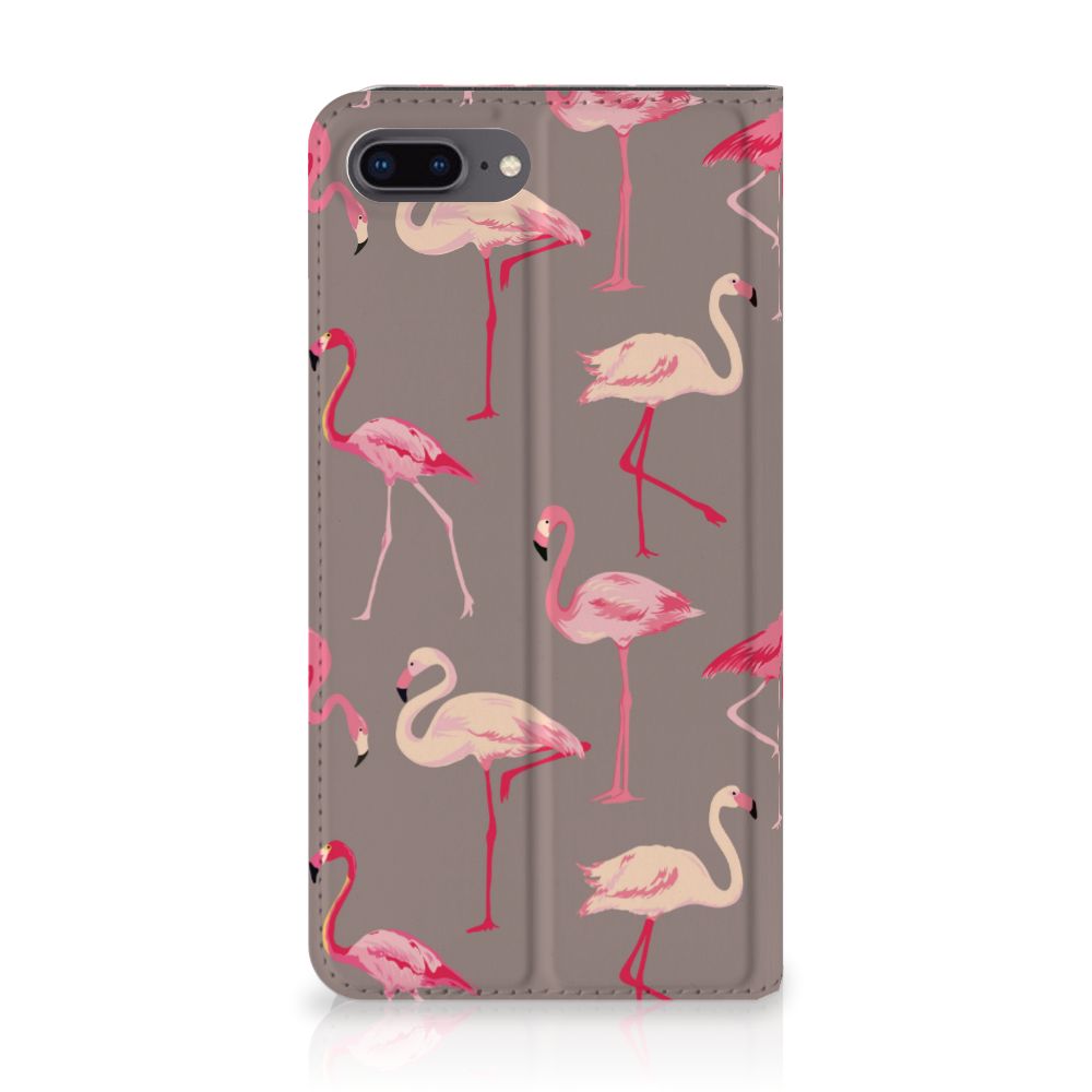 Apple iPhone 7 Plus | 8 Plus Hoesje maken Flamingo