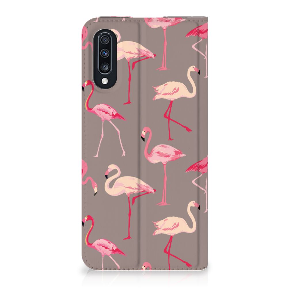 Samsung Galaxy A70 Hoesje maken Flamingo