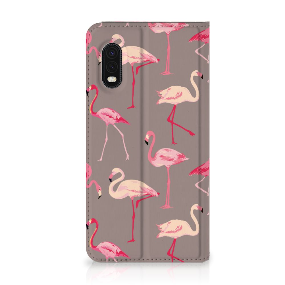 Samsung Xcover Pro Hoesje maken Flamingo