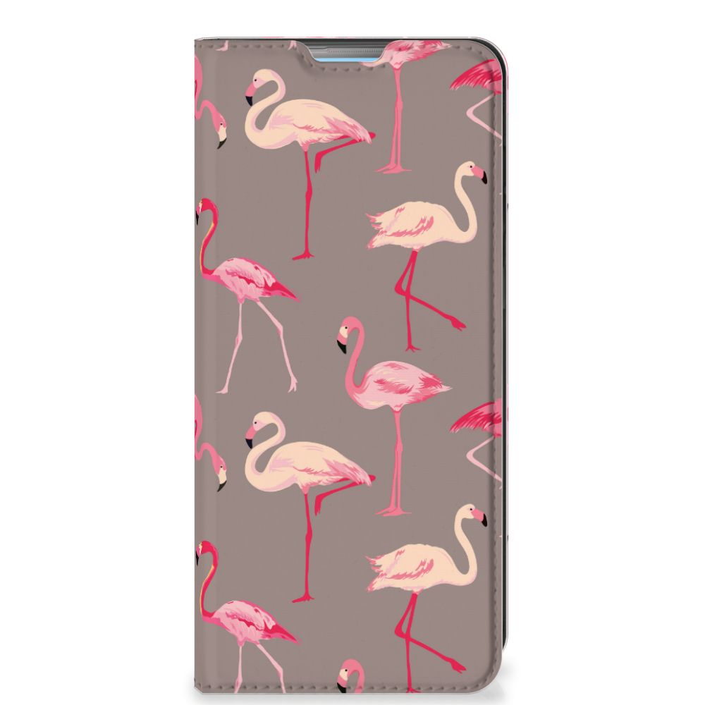 OPPO A74 4G Hoesje maken Flamingo