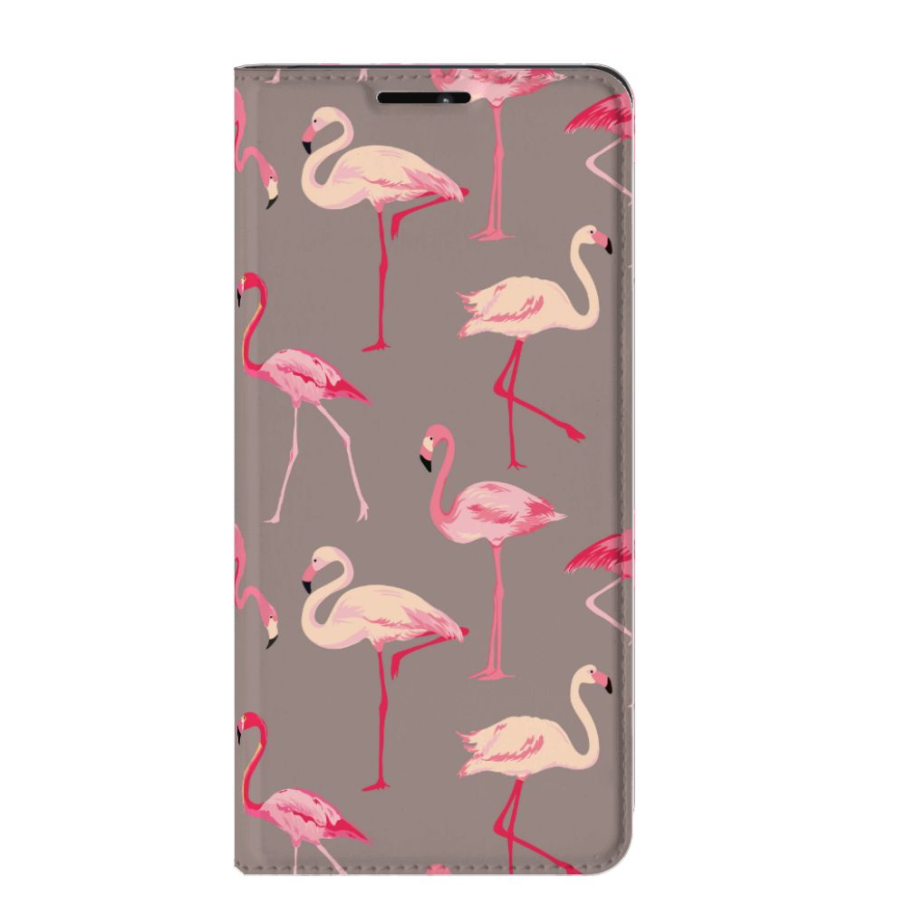Motorola Edge 20 Pro Hoesje maken Flamingo