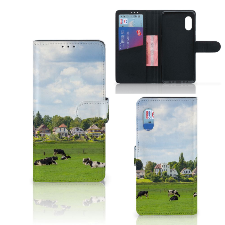 Samsung Xcover Pro Telefoonhoesje met Pasjes Koeien