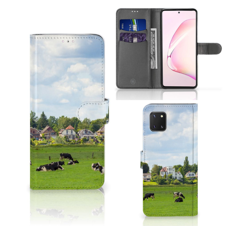 Samsung Note 10 Lite Telefoonhoesje met Pasjes Koeien