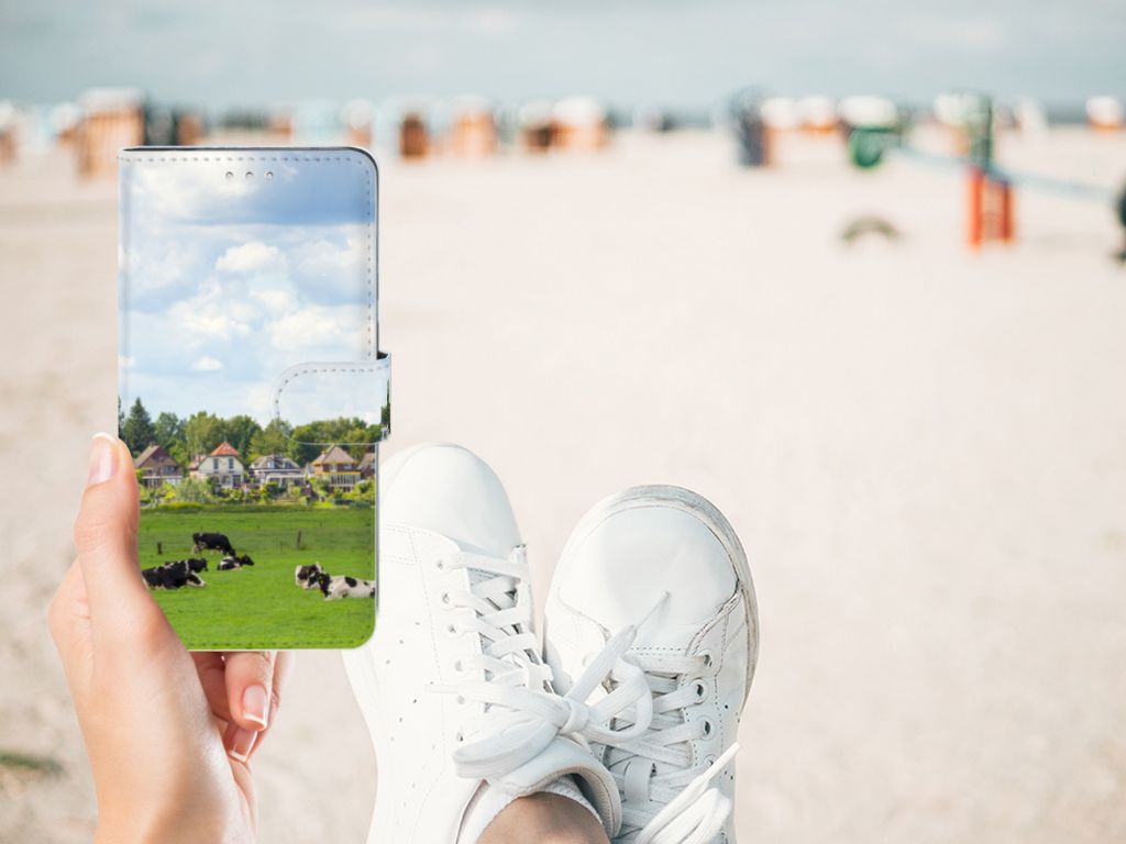 Huawei Y7 (2019) Telefoonhoesje met Pasjes Koeien