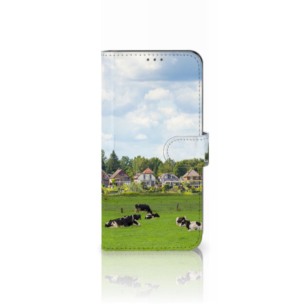 Samsung Galaxy A22 4G | M22 Telefoonhoesje met Pasjes Koeien
