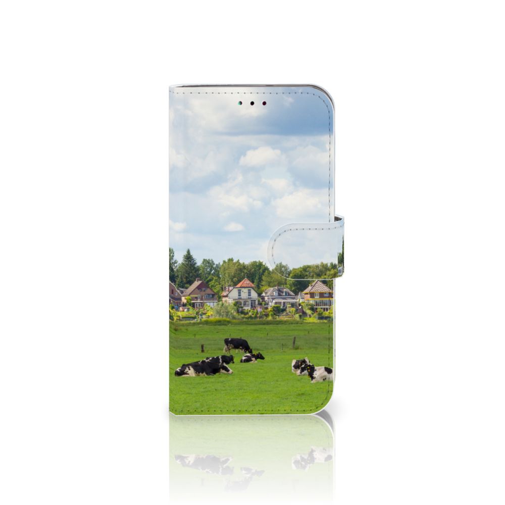 Samsung Galaxy A40 Telefoonhoesje met Pasjes Koeien