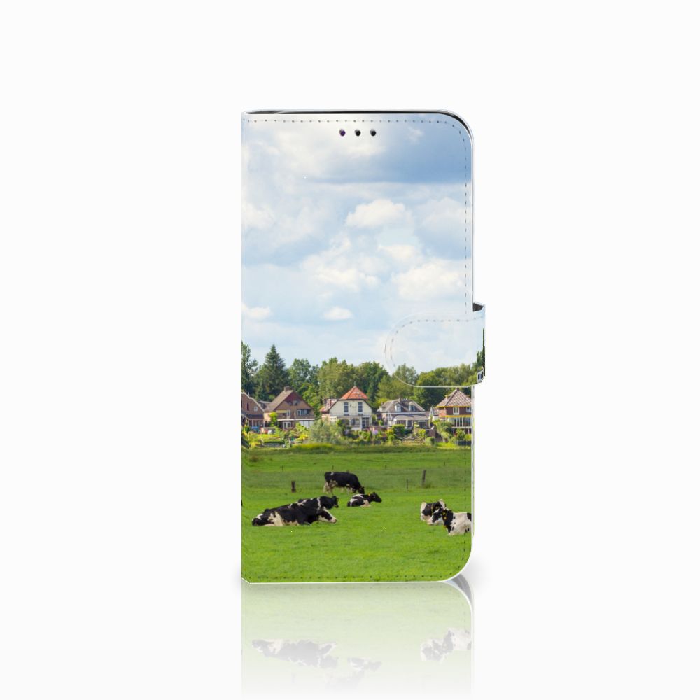 Samsung Galaxy A70 Telefoonhoesje met Pasjes Koeien