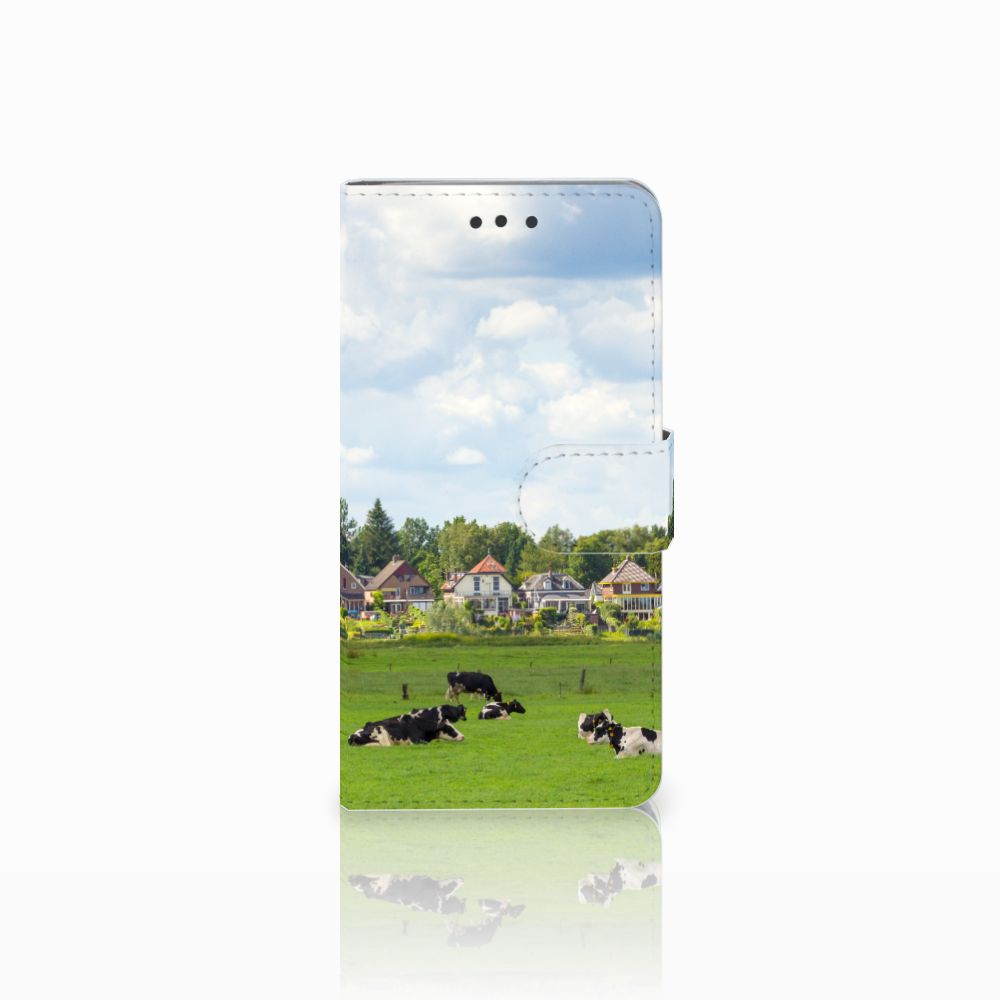 HTC U Play Telefoonhoesje met Pasjes Koeien