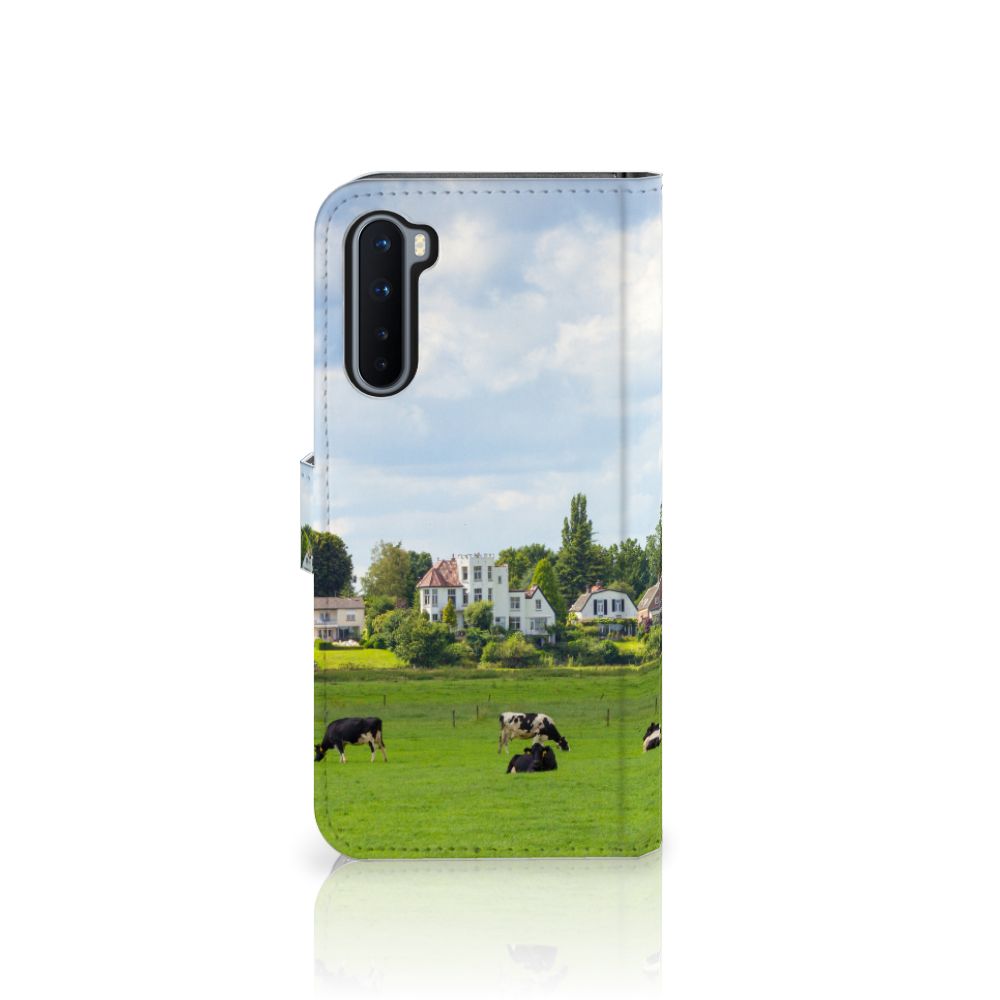 OnePlus Nord Telefoonhoesje met Pasjes Koeien