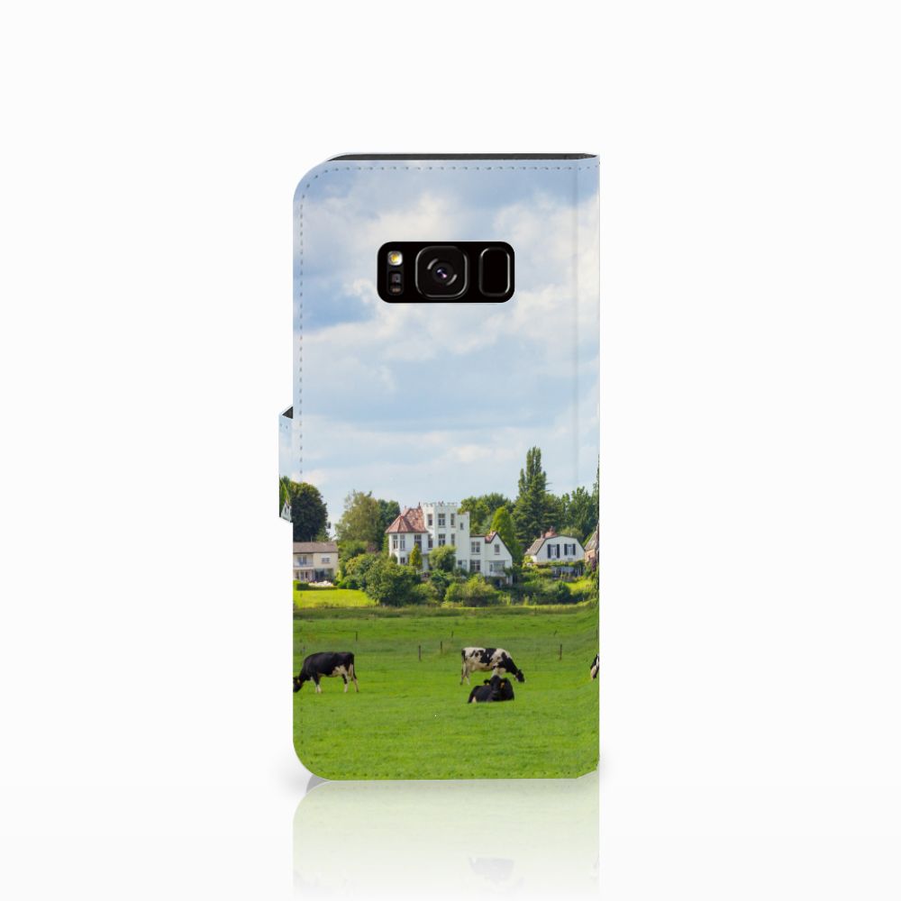 Samsung Galaxy S8 Telefoonhoesje met Pasjes Koeien