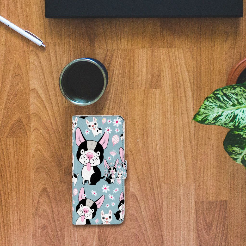 Xiaomi Redmi Note 9 Pro | Note 9S Telefoonhoesje met Pasjes Hondjes
