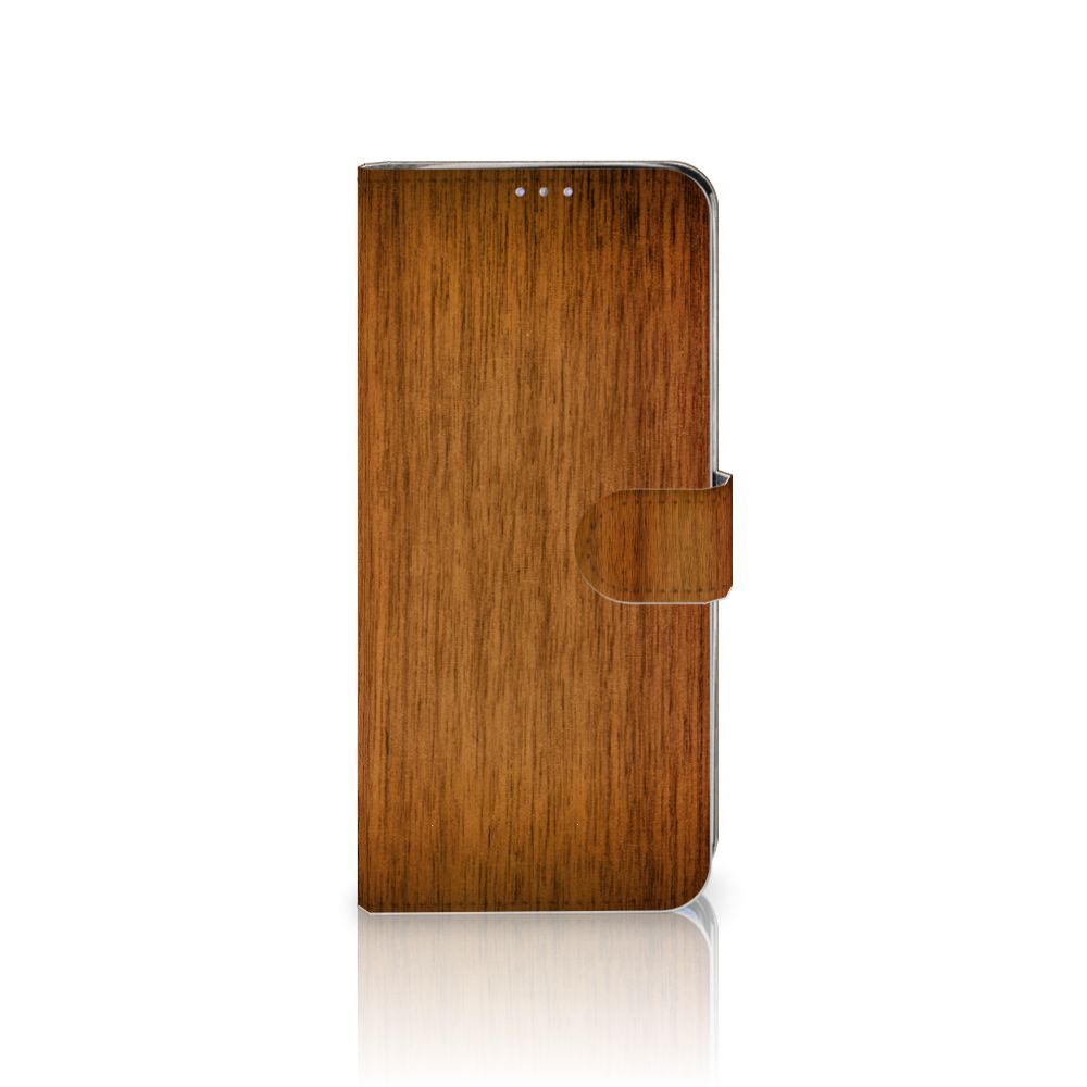 Samsung Galaxy S20 Ultra Book Style Case Donker Hout