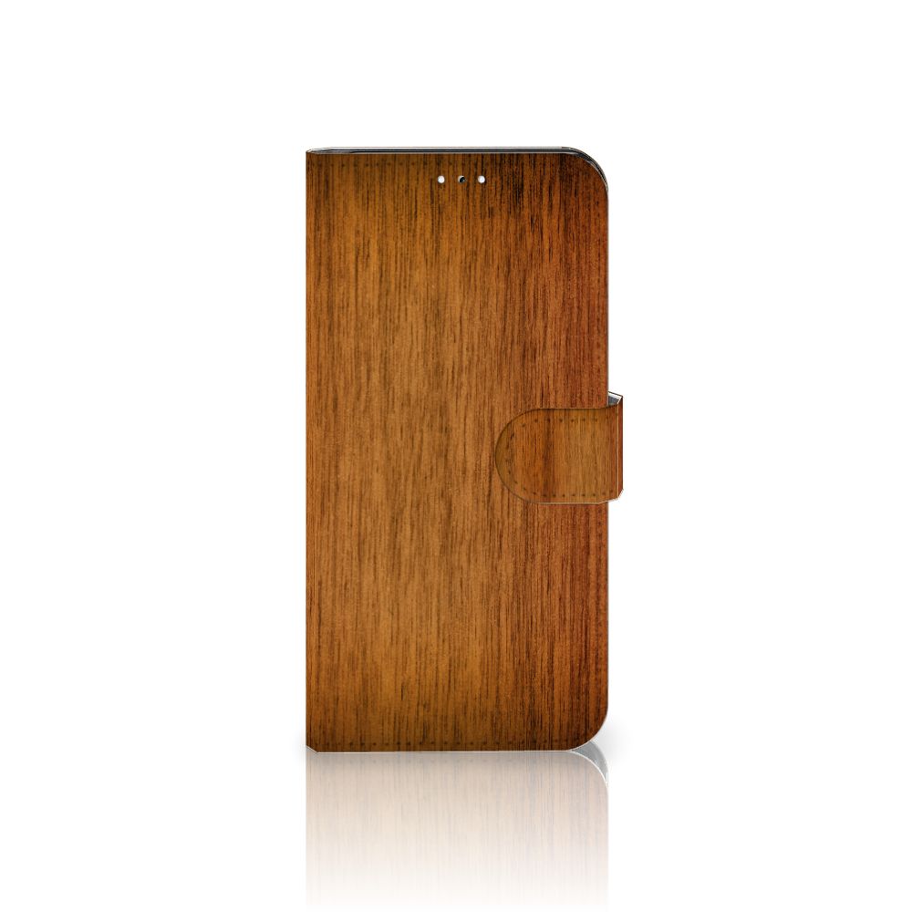Samsung Galaxy A54 5G Book Style Case Donker Hout