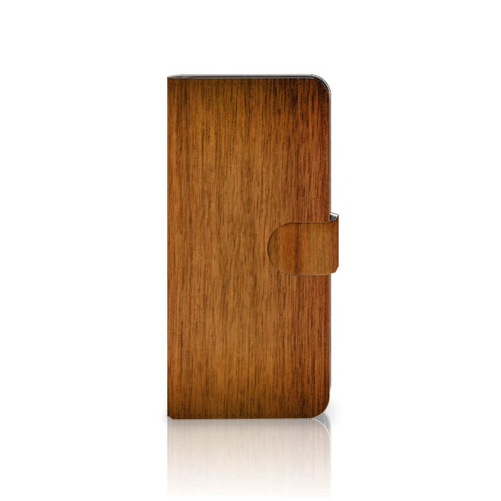 Samsung Galaxy A53 Book Style Case Donker Hout