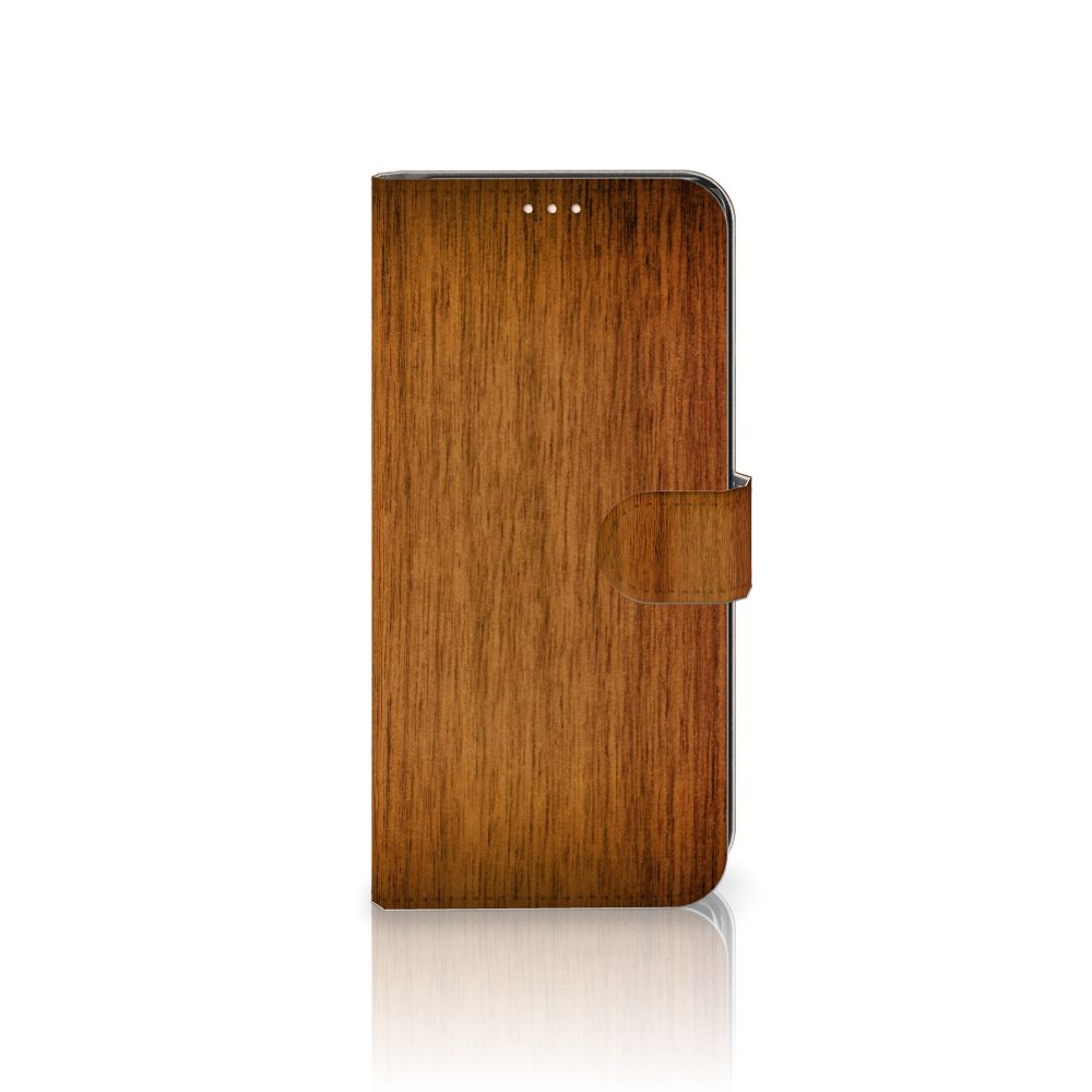 Xiaomi Redmi Note 10S | 10 4G | Poco M5s Book Style Case Donker Hout