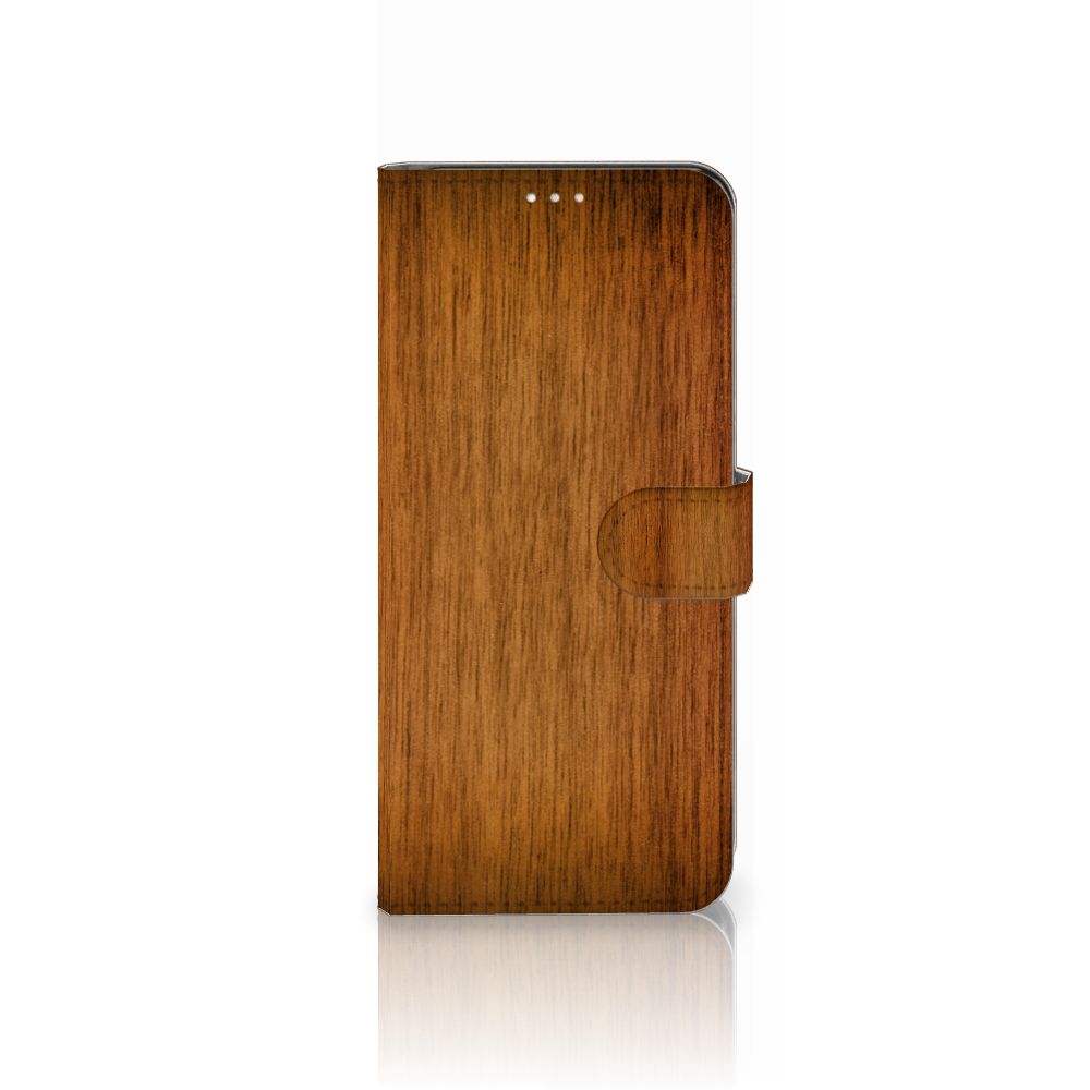 Xiaomi 11T | 11T Pro Book Style Case Donker Hout