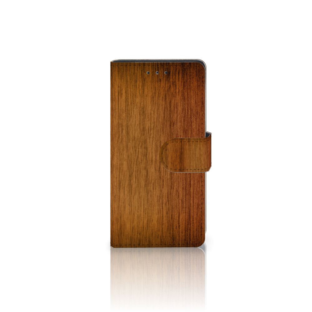 Samsung Galaxy S5 | S5 Neo Book Style Case Donker Hout