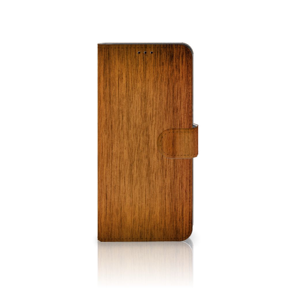 Sony Xperia 1 IV Book Style Case Donker Hout