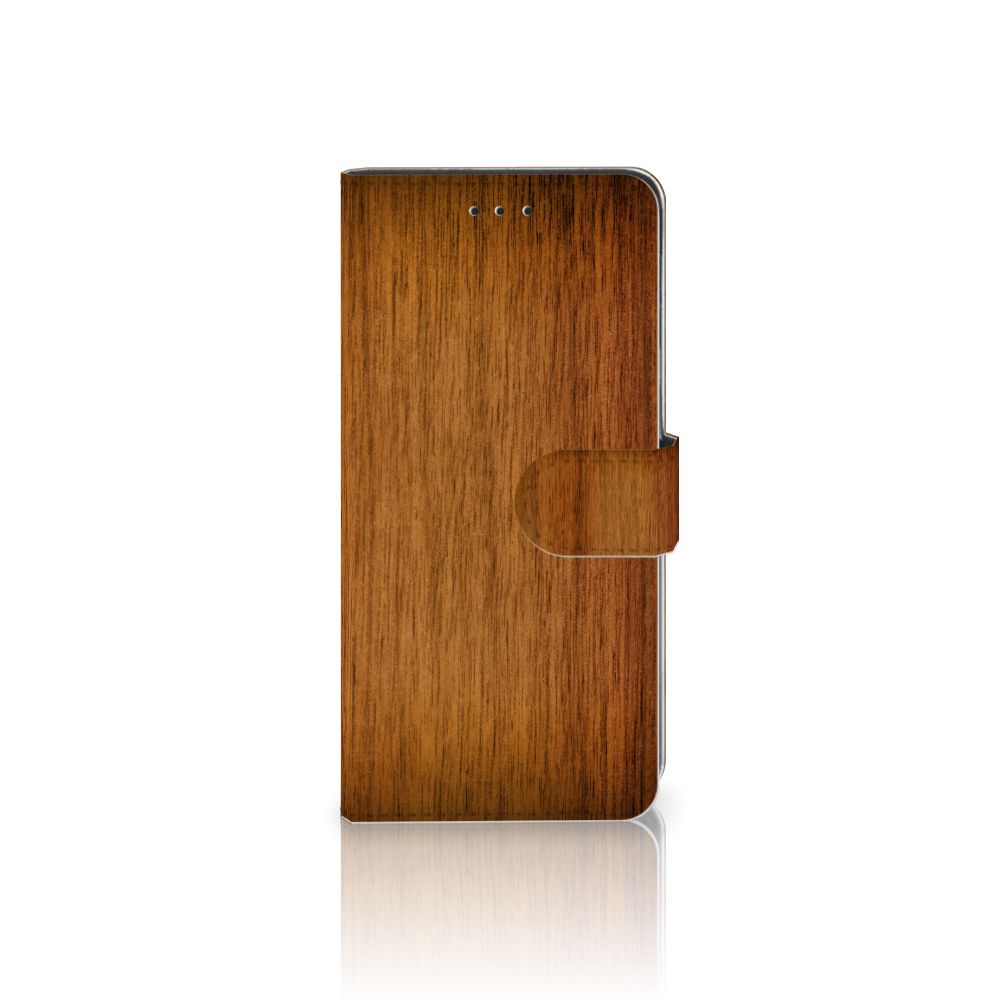 Honor 20 Pro Book Style Case Donker Hout