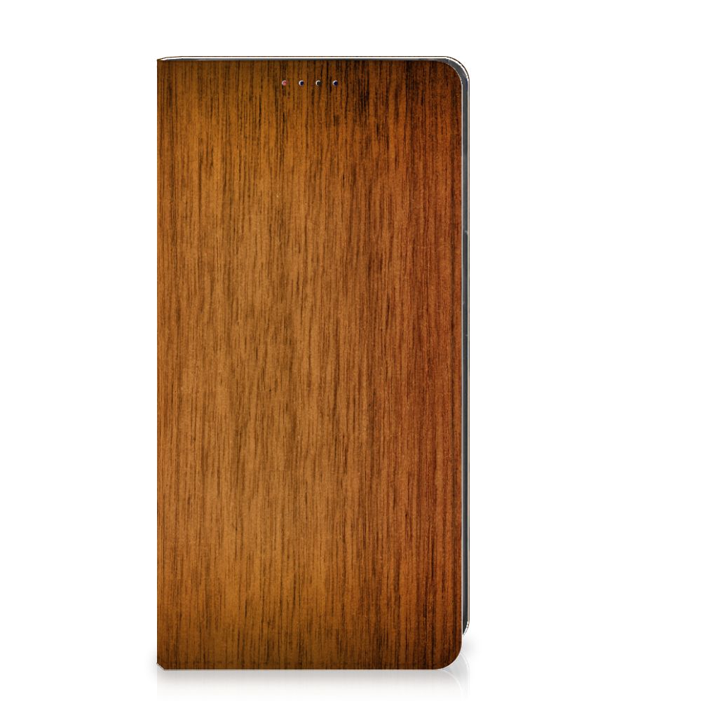 Samsung Galaxy A10 Book Wallet Case Donker Hout
