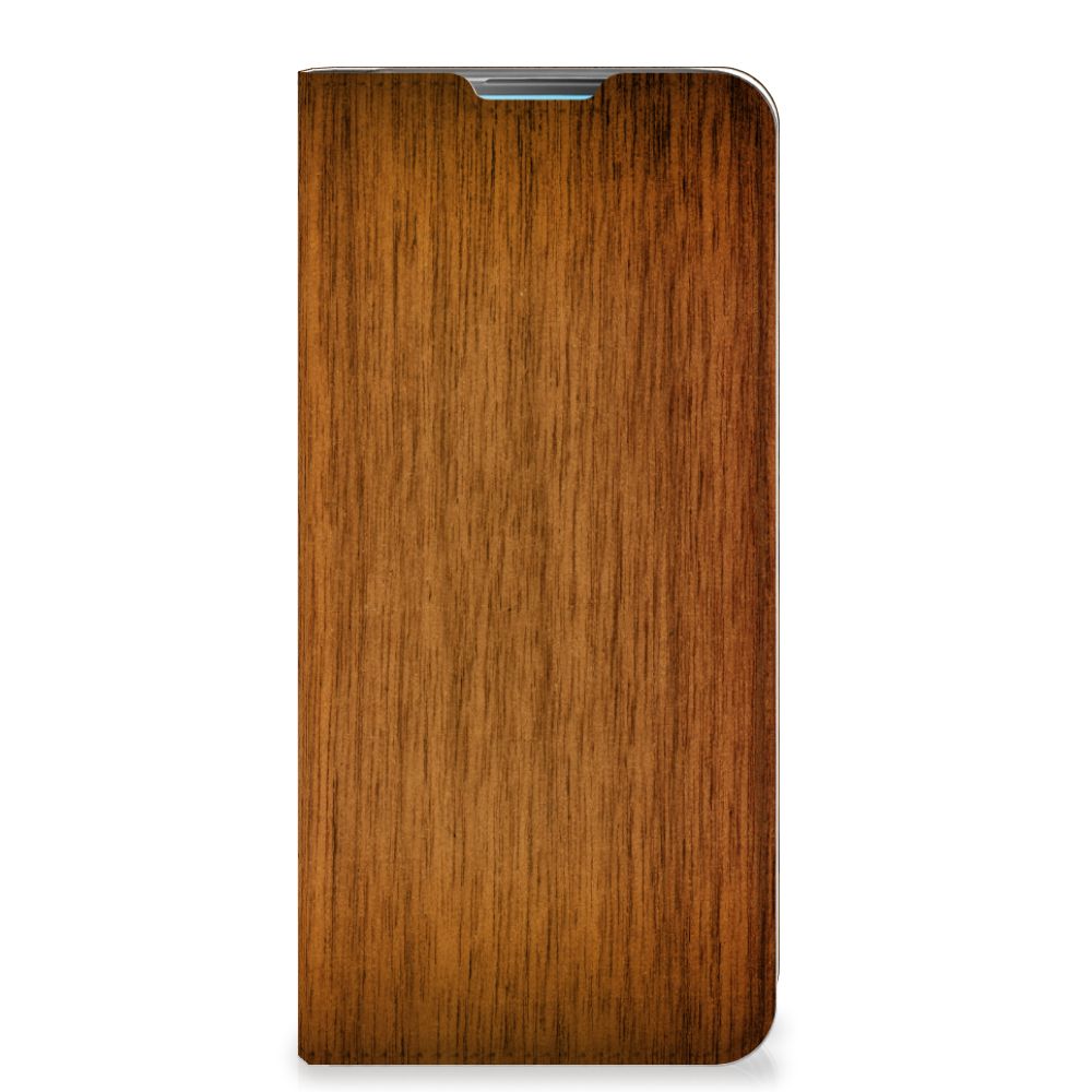 OPPO A52 | A72 Book Wallet Case Donker Hout