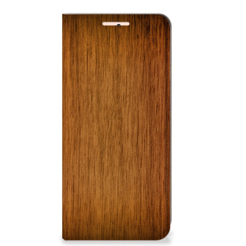 Xiaomi Redmi Note 10 4G | 10S | Poco M5s Book Wallet Case Donker Hout