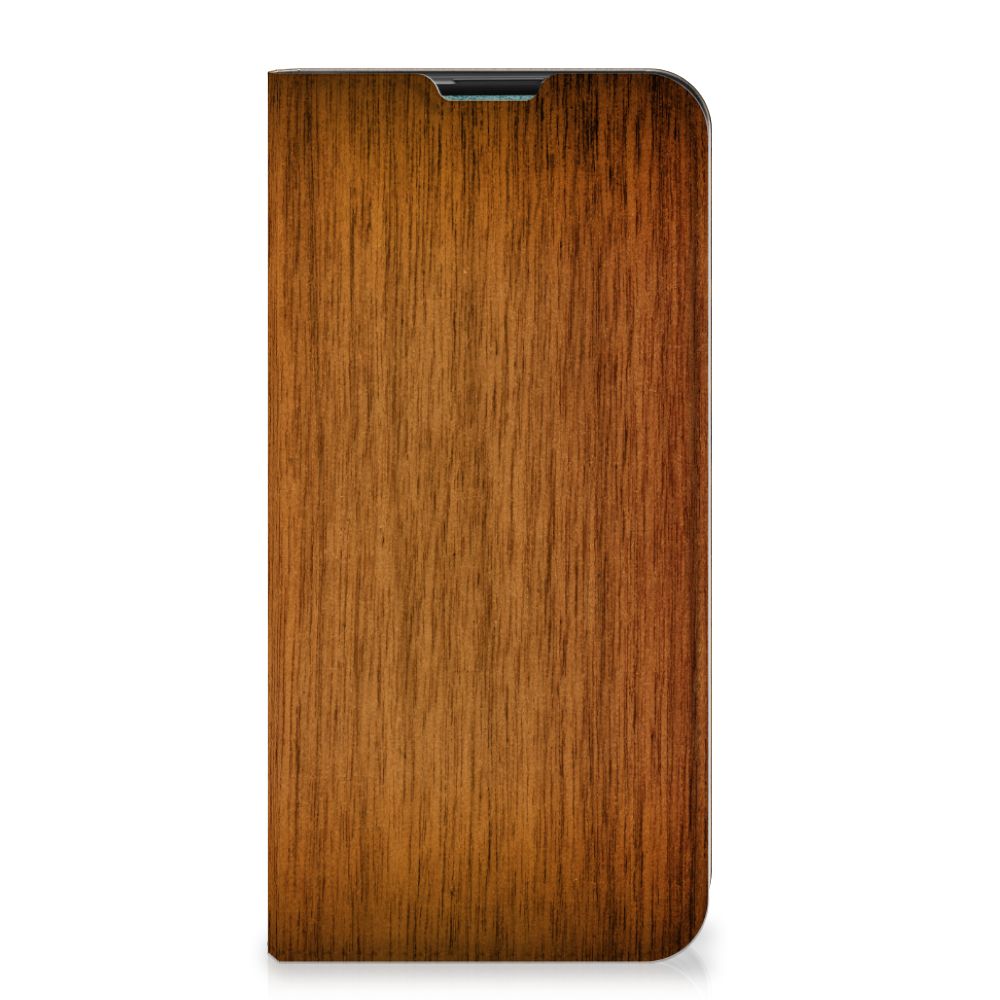 Nokia X20 | X10 Book Wallet Case Donker Hout