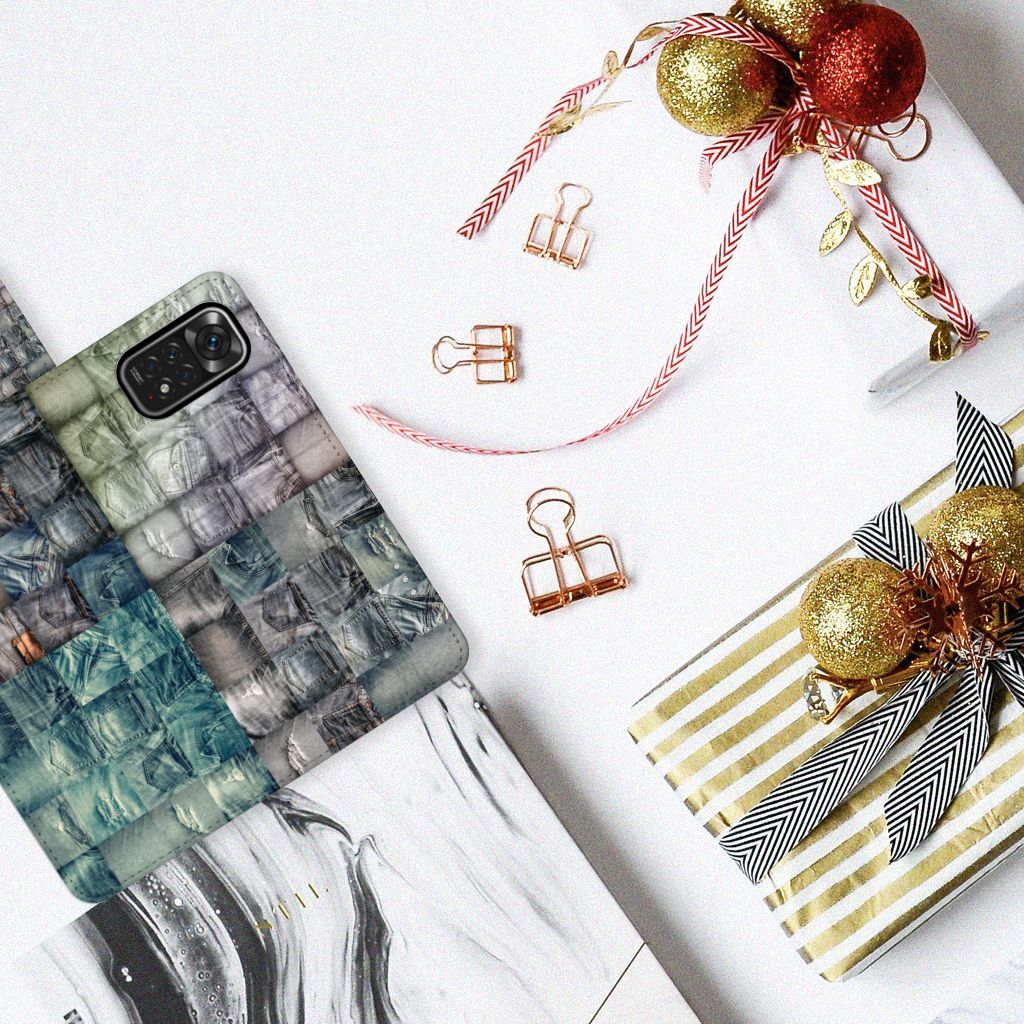 Wallet Case met Pasjes Xiaomi Redmi Note 11/11S Spijkerbroeken