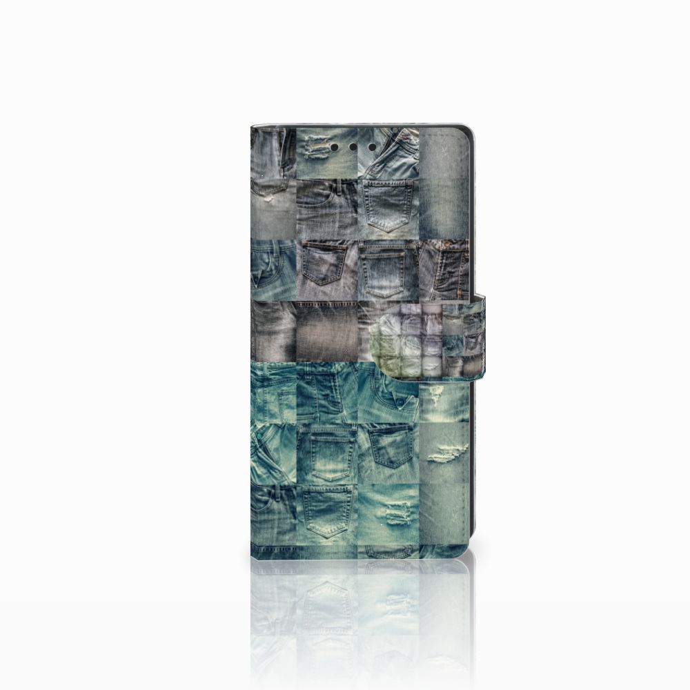Wallet Case met Pasjes Sony Xperia XA1 Spijkerbroeken