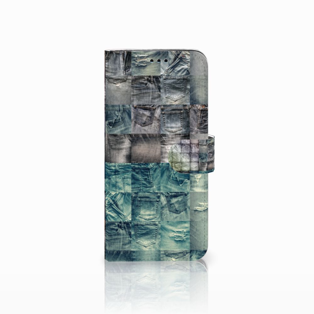 Wallet Case met Pasjes Samsung Galaxy S9 Plus Spijkerbroeken