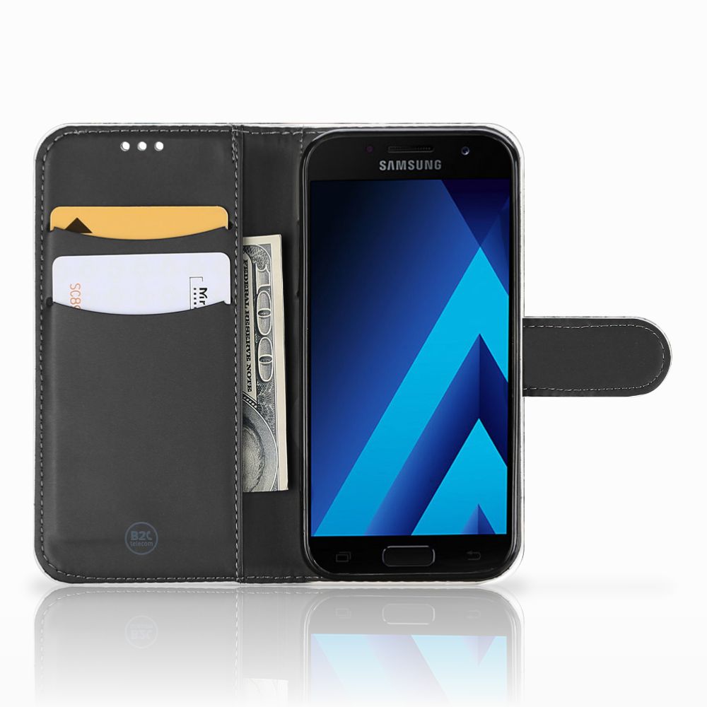 Wallet Case met Pasjes Samsung Galaxy A5 2017 Spijkerbroeken