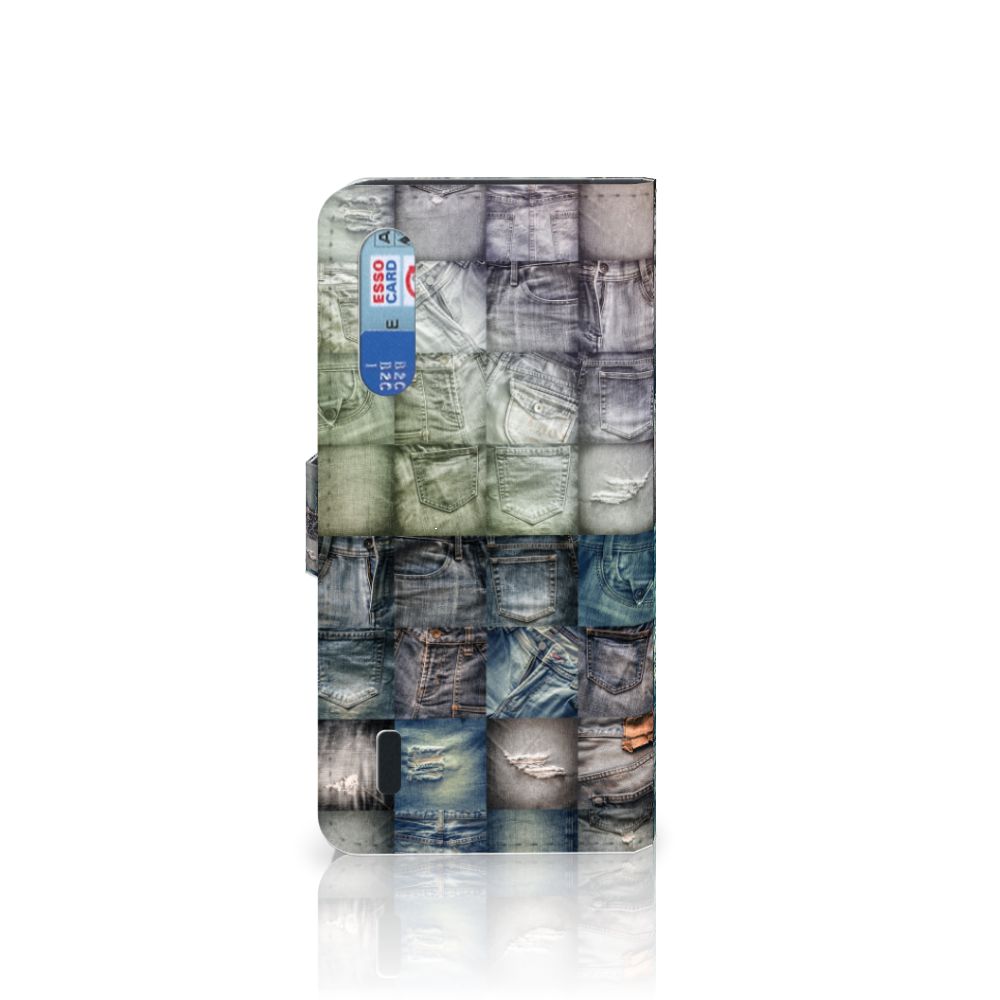 Wallet Case met Pasjes Xiaomi Mi 9 Lite Spijkerbroeken